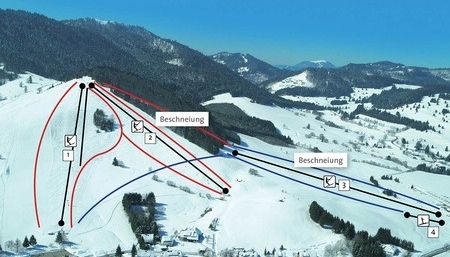 Skilift Spitzenberg und Köpfle 