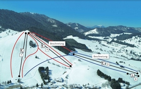 Skilift Spitzenberg und Köpfle 